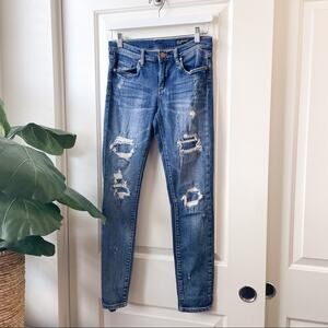Blank NYC The Reade Distressed Skinny Jeans 27